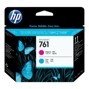 ORIGINALE HP Testina per stampa ciano / magenta CH646A 761