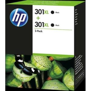 ORIGINALE HP Value Pack nero D8J45AE MCVP 301 XL