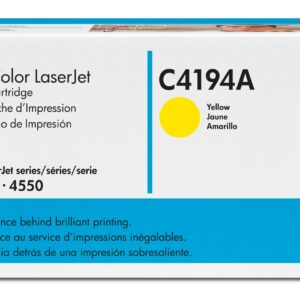 ORIGINALE HP toner giallo C4194A 640A 6000 pagine