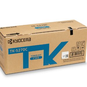 ORIGINALE Kyocera toner ciano TK-5270C 1T02TVCNL0 6000 pagine