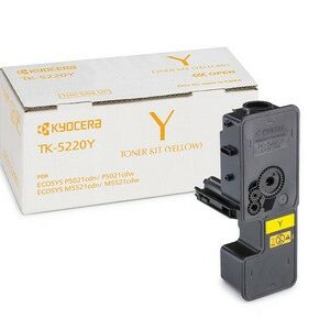 ORIGINALE Kyocera toner giallo TK-5220Y 1T02R9ANL1 1200 pagine