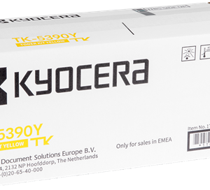 ORIGINALE Kyocera toner giallo TK-5390Y 1T02Z1ANL0 13000 pagine