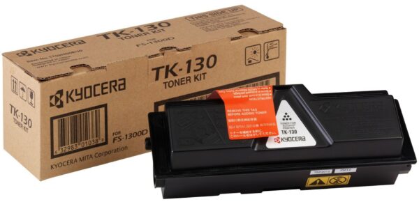 ORIGINALE Kyocera toner nero TK-130 1T02HS0EU0 7200 pagine