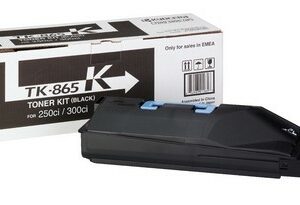 ORIGINALE Kyocera toner nero TK-865k 1T02JZ0EU0 20000 pagine