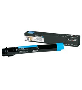 ORIGINALE Lexmark toner ciano X950X2CG X950/952/954 22000 pagine alta capacit?