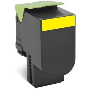 ORIGINALE Lexmark toner giallo 802HY 80C2HY0 3000 pagine cartuccia di stampa riutilizzabile