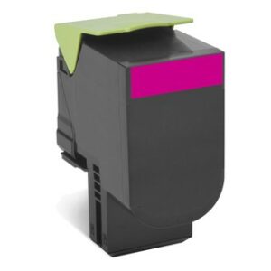 ORIGINALE Lexmark toner magenta 702M 70C20M0 1000 pagine cartuccia di stampa riutilizzabile