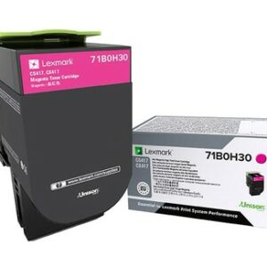 ORIGINALE Lexmark toner magenta 71B0H30 CS/CX417 3500 pagine