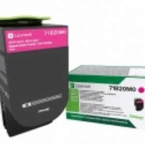 ORIGINALE Lexmark toner magenta 71B20M0 CS/CX317/417/517 2300 pagine