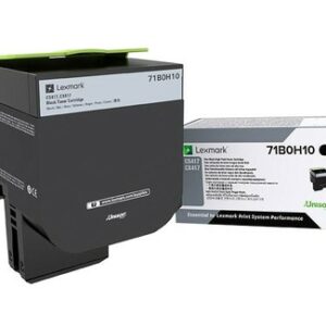 ORIGINALE Lexmark toner nero 71B0H10 CS/CX417 6000 pagine