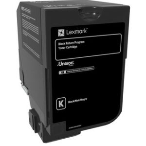 ORIGINALE Lexmark toner nero 74C20K0 CS/CX725 3000 pagine