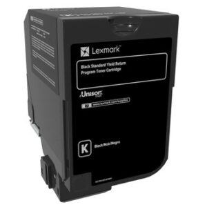 ORIGINALE Lexmark toner nero 74C2SK0 CS/CX725 7000 pagine