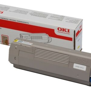 ORIGINALE OKI toner giallo 44315305 C610 6000 pagine