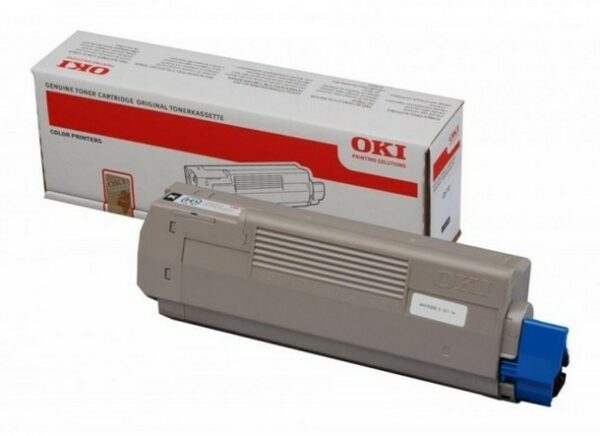 ORIGINALE OKI toner nero 44315308 C610 8000 pagine