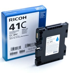 ORIGINALE Ricoh cartuccia gelo ciano GC41CHC 405762 2200 pagine