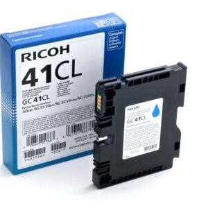 ORIGINALE Ricoh cartuccia gelo ciano GC41CL 405766 600 pagine