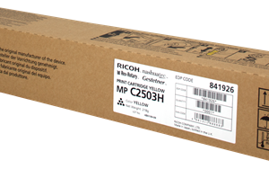 ORIGINALE Ricoh toner giallo 841926 MP C2503hy 9500 pagine alta capacit?