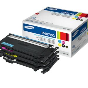 ORIGINALE Samsung Multipack nero / ciano / magenta / giallo CLT-P4072C SU382A rainbow kit: bk/c/m/y