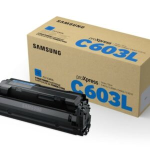 ORIGINALE Samsung toner ciano CLT-C603L SU080A 10000 pagine