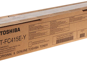 ORIGINALE Toshiba toner giallo T-FC415EY 6AJ00000182 33600 pagine