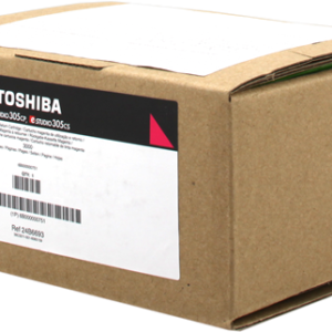 ORIGINALE Toshiba toner magenta T-FC305PM-R 6B000000751 3000 pagine cartuccia di stampa riutilizzabile