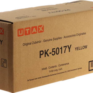 ORIGINALE Utax toner giallo PK-5017Y 1T02TVAUT0 6000 pagine