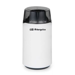 Orbegozo MO 3200 macina caffé 200 W Trasparente, Bianco