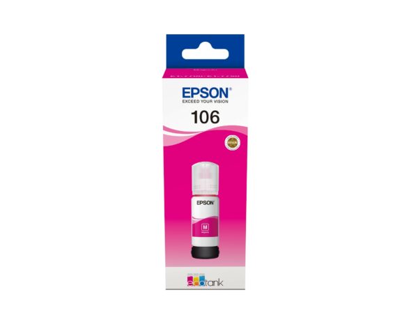 ORIGINALE Epson Cartuccia d'inchiostro magenta C13T00R340 106 1900 pagine 70ml