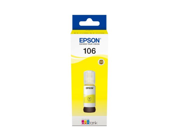 ORIGINALE Epson Cartuccia d'inchiostro giallo C13T00R440 106 1900 pagine 70ml