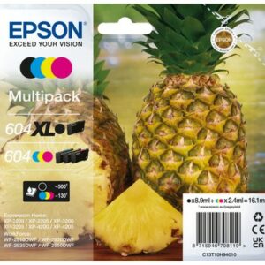 Originale Epson 604XL/604 confezione da 4 cartucce - C13T10H94010