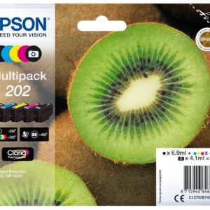 ORIGINALE Epson Multipack nero / ciano / magenta / giallo C13T02E74010 202