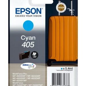 Originale Epson Singlepack Cyan 405 DURABrite Ultra Ink