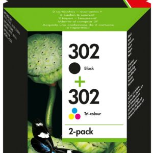 ORIGINALE HP Multipack nero / differenti colori X4D37AE 302