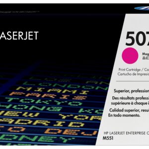 ORIGINALE HP toner magenta CE403A 507A 6000 pagine