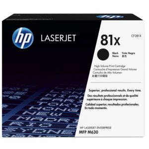 ORIGINALE HP toner nero CF281X 81X 25000 pagine alta capacit?