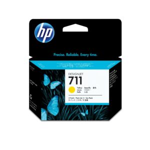 ORIGINALE HP Multipack giallo CZ136A 711 3-Pack 29 ml