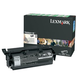 Originale Lexmark T650A11E cartuccia toner 1 pz Originale Nero