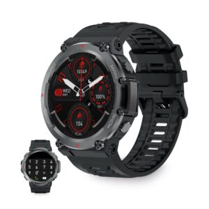 Orologio Smartwatch Ksix Oslo Schermo Multitouch da 1,5 - Bluetooth 5.0 - Autonomia fino a 5 Giorni - Resistenza all Acqua IP68 - Assistente Vocale