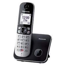 PANASONIC TELEFONO CORDLESS TG6851 NERO/GRIGIO