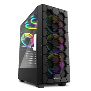 PC assemblato GAMING AMD Ryzen 5 5700X, 16GB DDR4, SSD 1000GB, RTX4070 12 GB GDDR6X