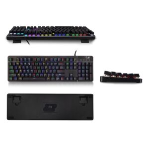 PLAY BY EWENT TASTIERA MECCANICA GAMING NERA USB RGB PL3350