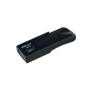 PNY Attaché 4 unità flash USB 64 GB USB tipo A 3.2 Gen 1 (3.1 Gen 1) Nero