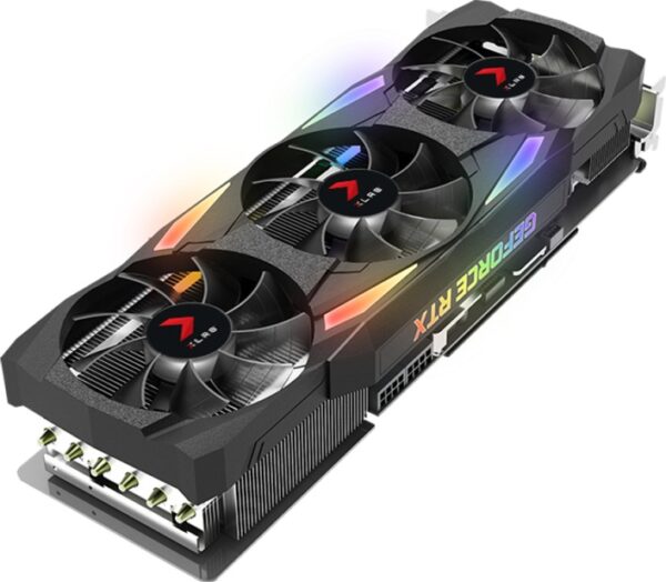 PNY SCHEDA VIDEO NVIDIA GEFORCE RTX 3080 10 GB GDDR6X XLR8 GAMING REVEL EPIC-X RGB LHR DISPLAY-PORT-HDMI VCG308010LTFXPPB