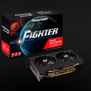 POWERCOLOR SCHEDA VIDEO RADEON FIGHTER RX 6500 XT OC EDITION 4GB GDDR6 4GBD6-DH/OC