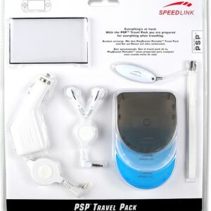 PSP Pack ( 7in1 ) Caricabatteria auto e cuffie