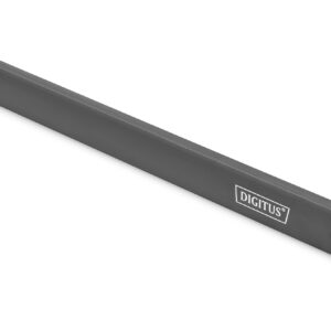 Pannello Cieco 1 Unita' Per Armadi Rack 19" Con Clip Colore Nero