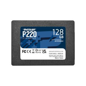 Patriot Ssd Interno P220 128Gb Sata3 2,5" Read/Write 500/480 Mbps