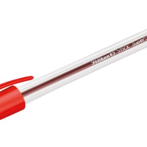 Pelikan 601474 penna a sfera Rosso Penna a sfera retrattile a clip 50 pz