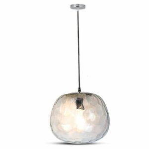 Pendant Designer Light Glass Round Shape Bulb Down D:250mm