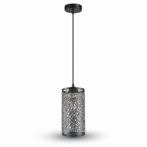 Pendant Light Matt Black with Black Canopy